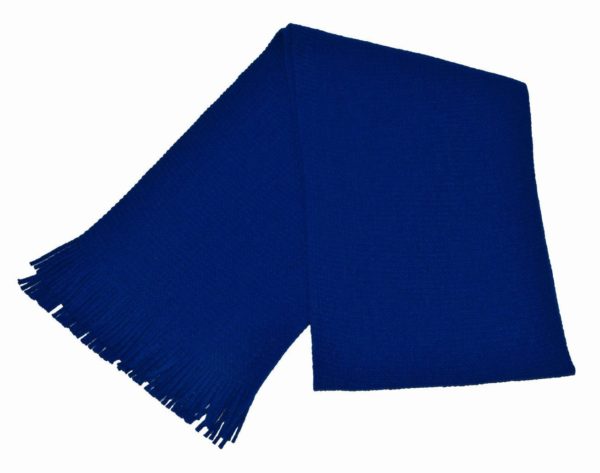 WEBSHOP Scarf Knitted Royal