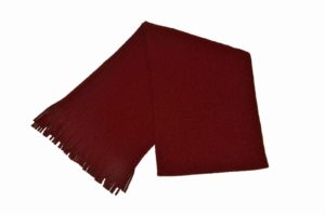 WEBSHOP Scarf Knitted Maroon
