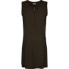 Zip Front Pinafore Dress, Innovation Brand, Grey - Image 2