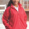 Kids Reversible Fleece School Jacket, Banner Mistral Brand, Black - Image 2