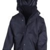 Heavyweight Reversible Fleece Jacket, Result brand, Black - Image 5