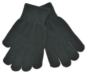WEBSHOP Gloves Knitted Grey