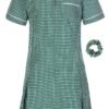 Gingham Dress with Scrunchie, Westwood brand, Pink, Age 6 - Image 2