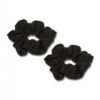 Soft Jersey Scrunchie  Pack of 2  Bottle Green - Image 2