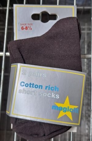 MagicFit Ankle Socks Grey Pair