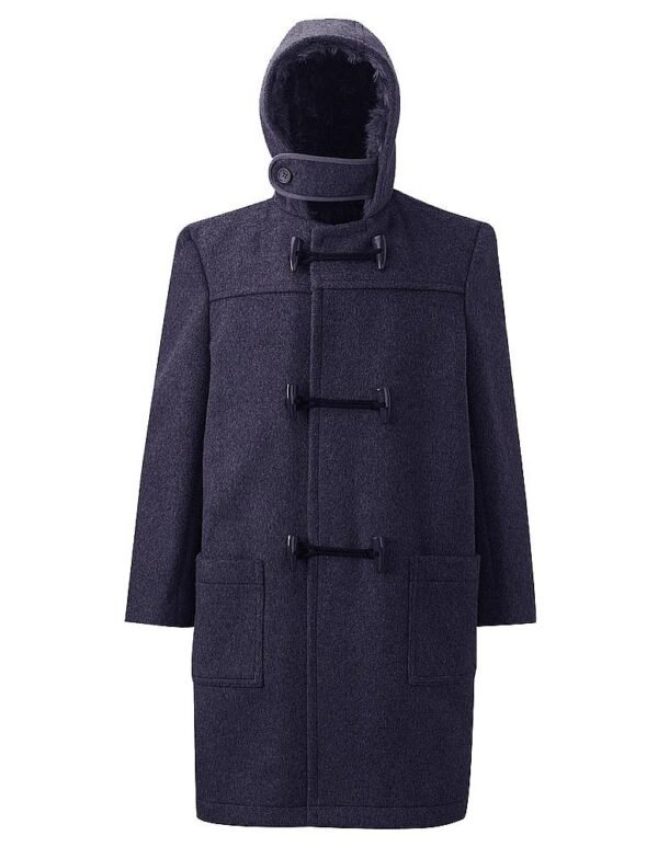 Navy Duffle Coat, Banner Beau Brummell