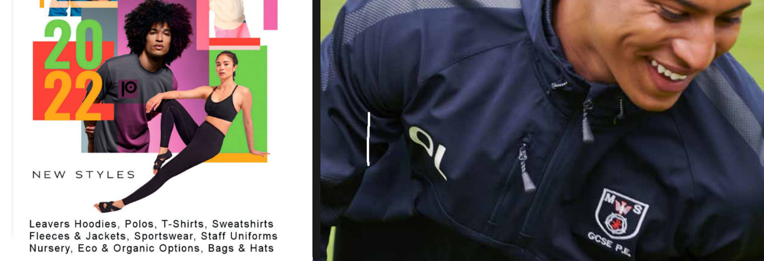 Catalogue 3 - 472 Pages of Brands, Clothing, Leisurewear & Everything Else;  
Catalogue 4 - Colour coordinated quality teamwear.