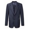 Boys Flannel Wool Blazer Navy Front, Banner