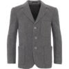 Grey Flannel Wool Blazer
