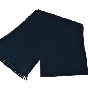 Childs Knitted Scarf, Navy