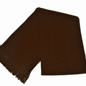 Childs Knitted Scarf, Brown