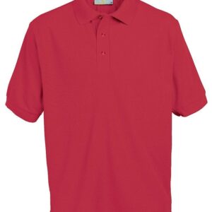 Red Polo Shirt with Horn Buttons, Penthouse, age 2