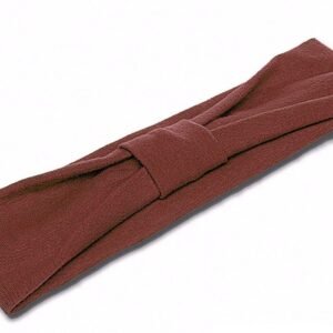 Soft Jersey Bandeaux Hairband, Maroon