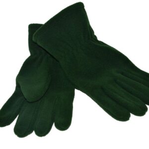 Childs Fleece Gloves, Bottle Green, Unicol William Turner brand