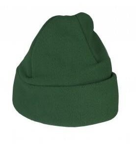 Childs Fleece Hat, Bottle Green