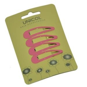 Hair Clips Pack of 4 Pink