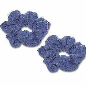 Soft Jersey Scrunchie Pack of 2 Royal Blue
