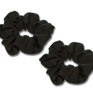 Soft Jersey Scrunchie Pack of 2 Brown