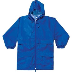 Lightweight Childs Rain Jacket Cagoule in a Bag, Royal Blue