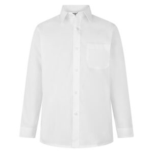 Zeco Long Sleeved Shirt, Single Pack, White