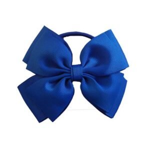 Large Hair Bow in Royal Blue