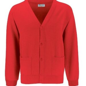 Red Cardigan, age 2, Banner Blue Max brand