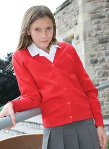 Cotton/Acrylic Cardigan, MagicFit Brand - Image 2