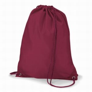Drawstring Nylon Bag, Rucksack Style, Quadra Brand