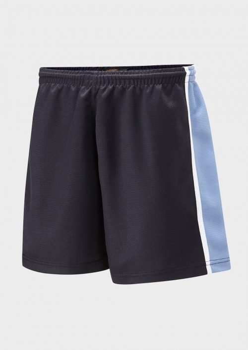 Navy PE Panelled Shorts