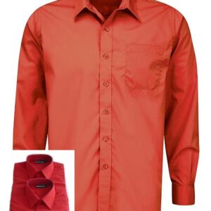Banner Long Sleeved Shirt, Pack of 2, Red