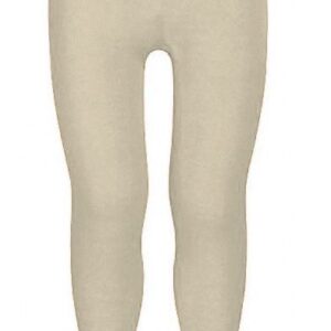 Quality UK Made, Cotton Rich Girls Tights, Magic Fit Brand, Pack of 2, Oatmeal