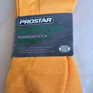 ProStar Teamwear Sock Amber/Black Hoops