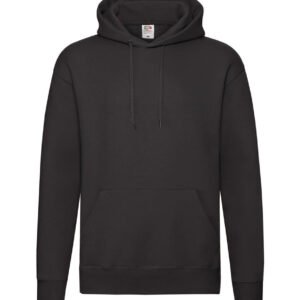 Fruit of the Loom Heavyweight Hoodie, Black