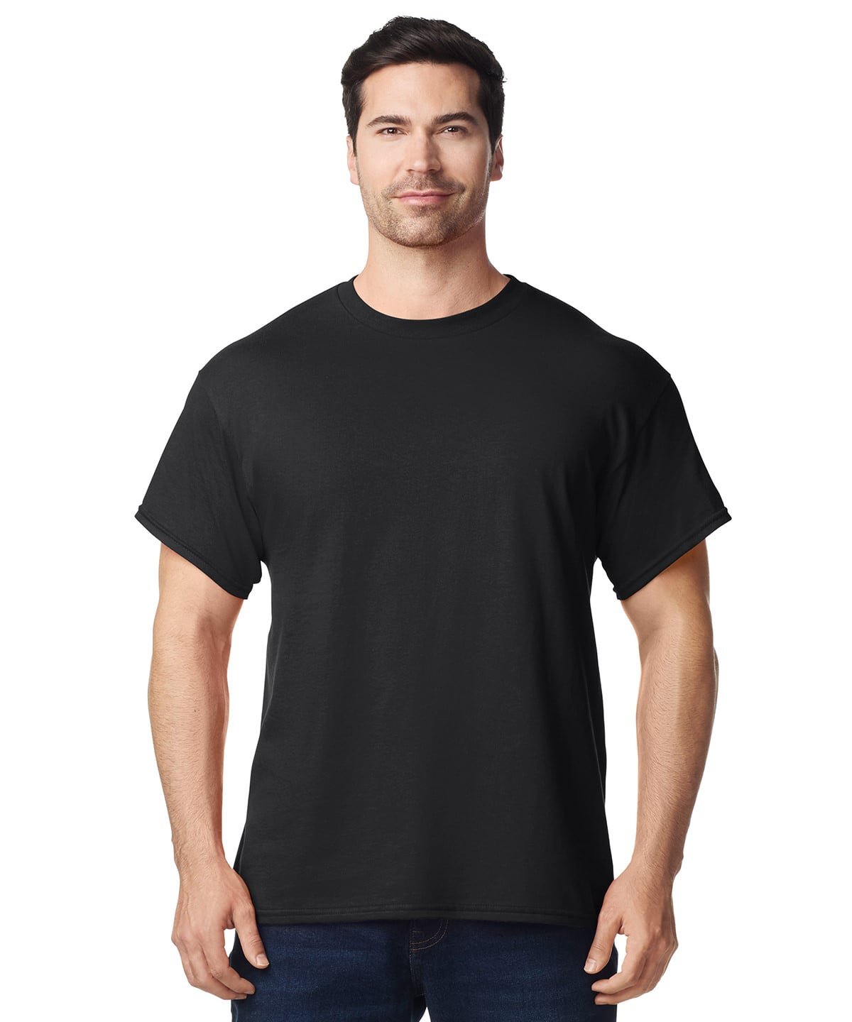 Gildan GD005 Black Heavy T-Shirt